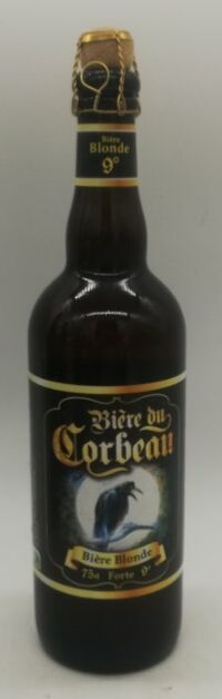 Bière du corbeau 75 cl 9% Vol.alc.